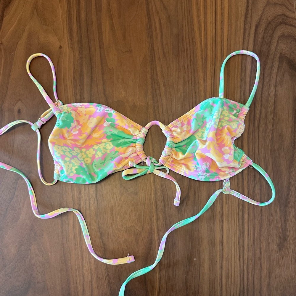 Sabo Skirt Floral Bikini Top